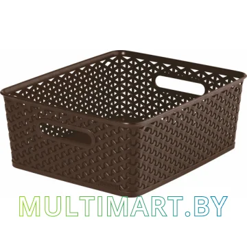 Ящик для хранения Curver My Style М 13L 196888 (темно-коричневый) 